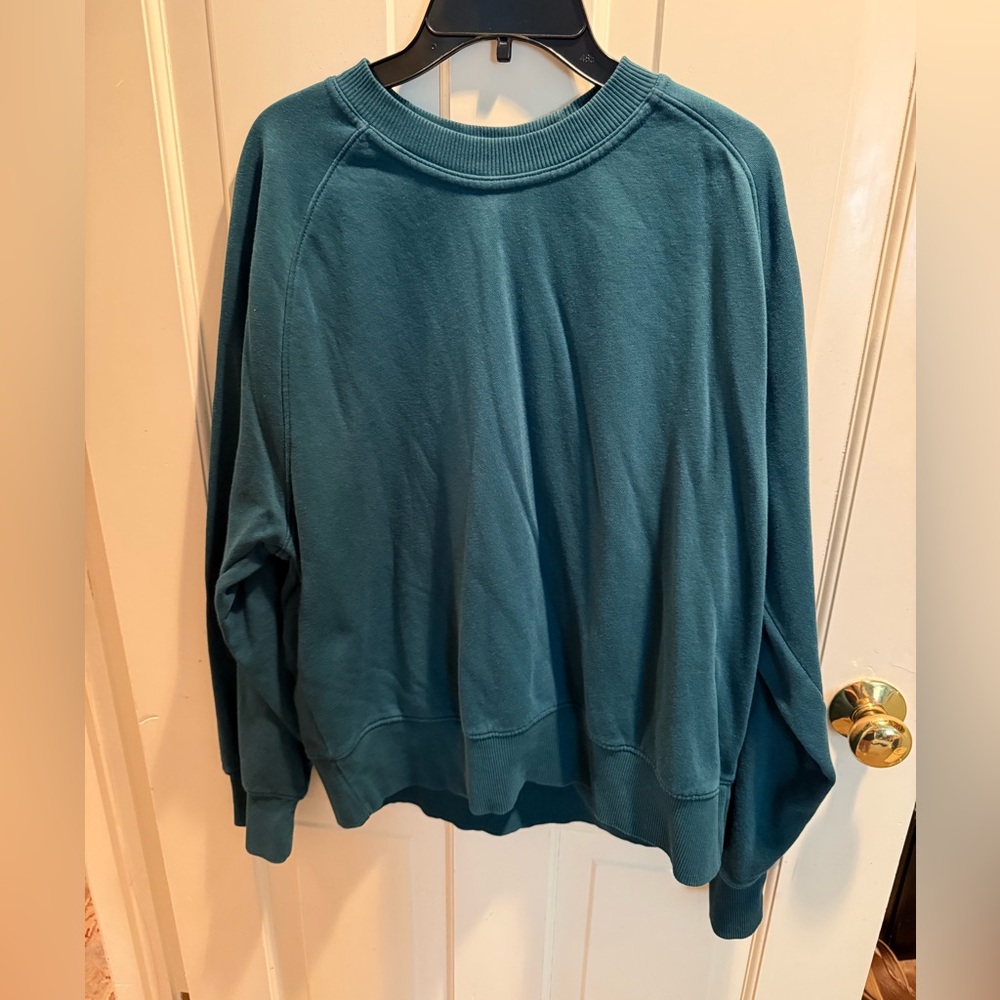 Zara Forest Green Crewneck